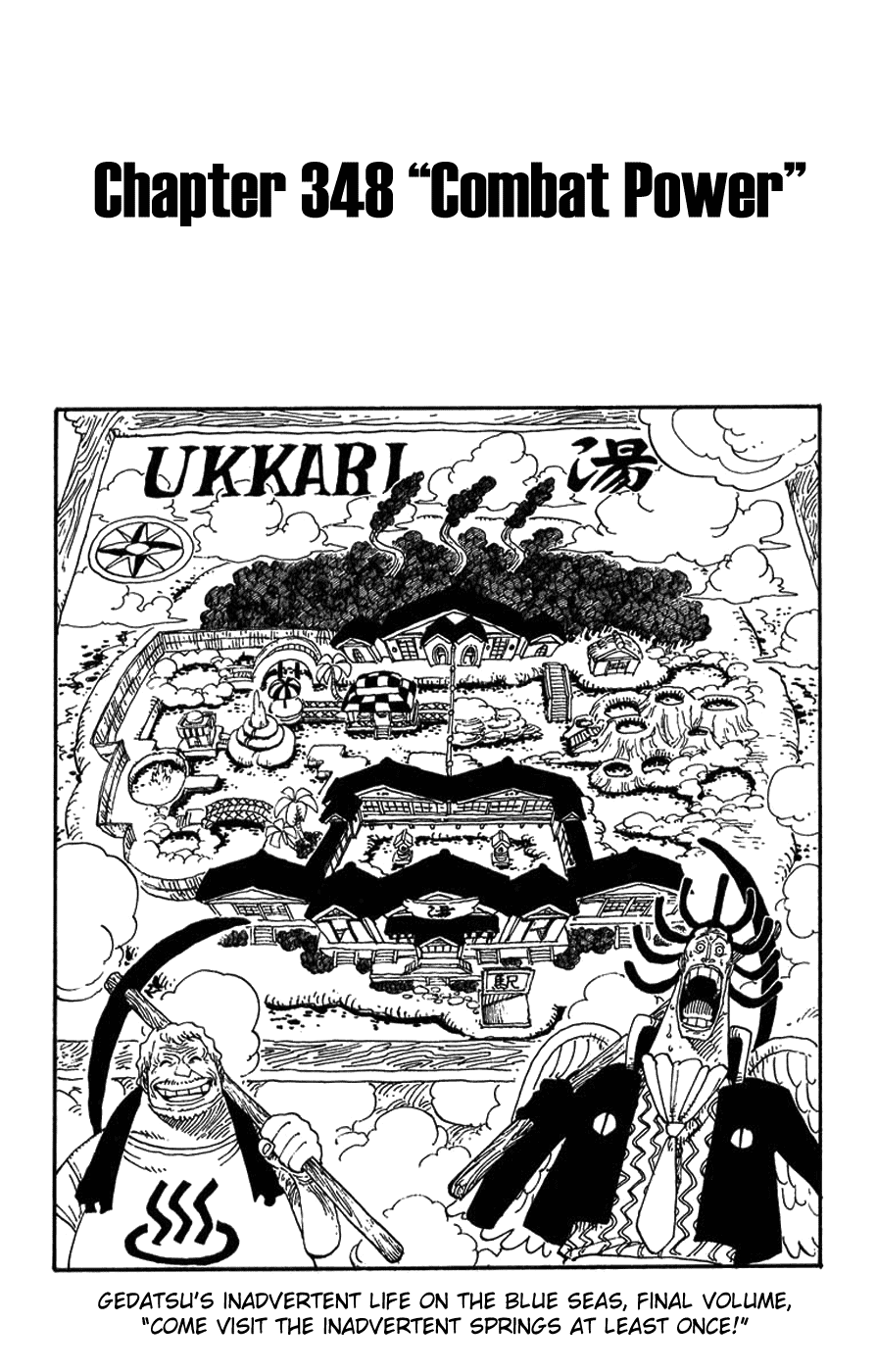 One Piece, Chapter 348 image 01